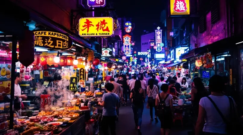 夜市小吃的深夜暴击 - 瓜子影视生活趣拍封面
