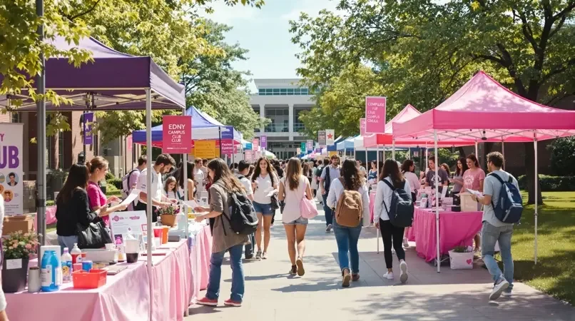 校园社团招新现场有多卷 - 瓜子影视歪歪热播封面
